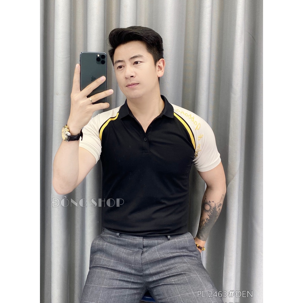 Áo Phông POLO Nam ĐÔNG SHOP 2463# vải cotton thoáng mát