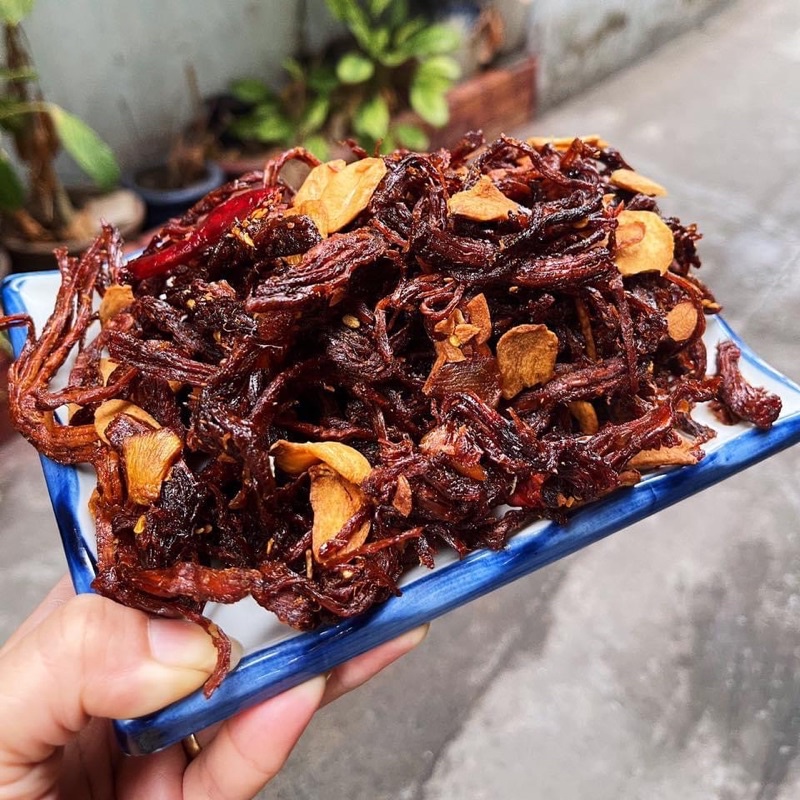 KHÔ HEO CHÁY TỎI - HỦ 300G loại ngon | BigBuy360 - bigbuy360.vn