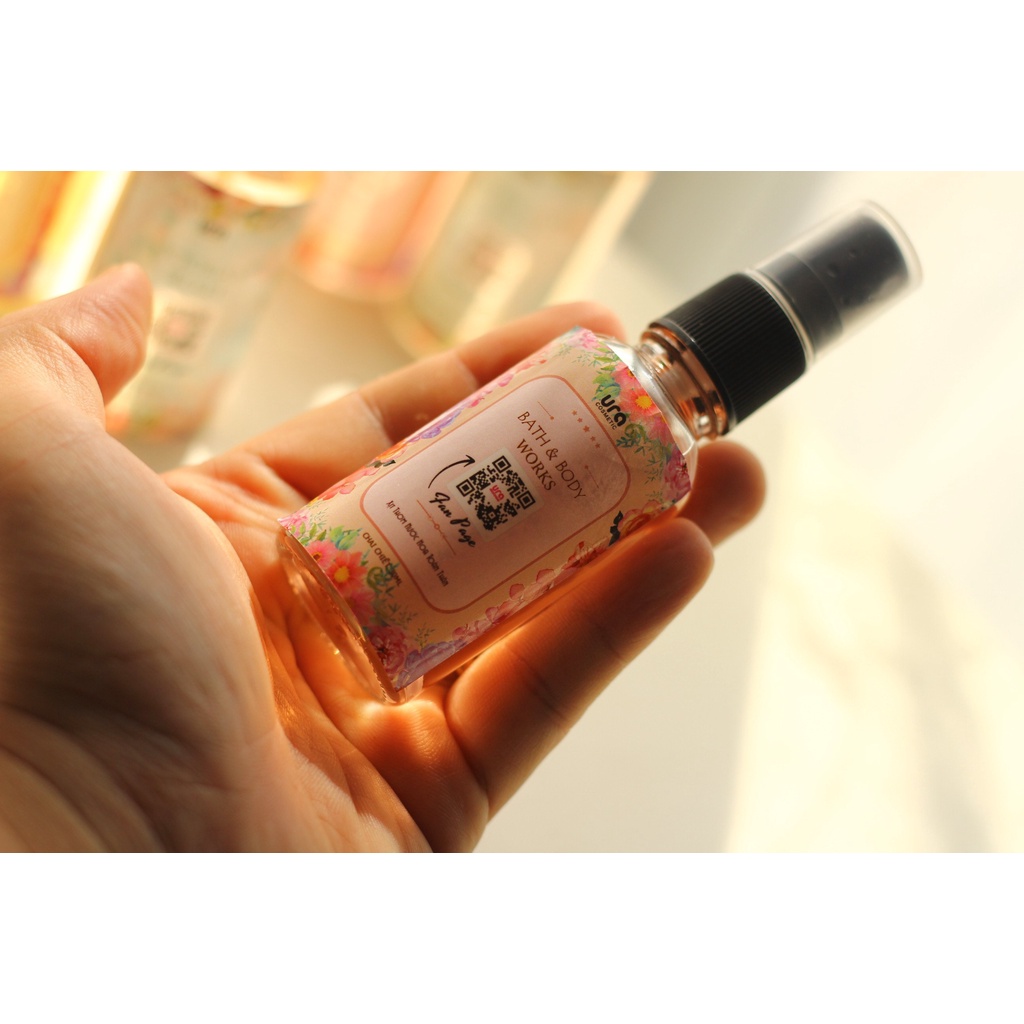 Xịt thơm body mist Victoria Secret và Bath & Body Work- triết 33ML