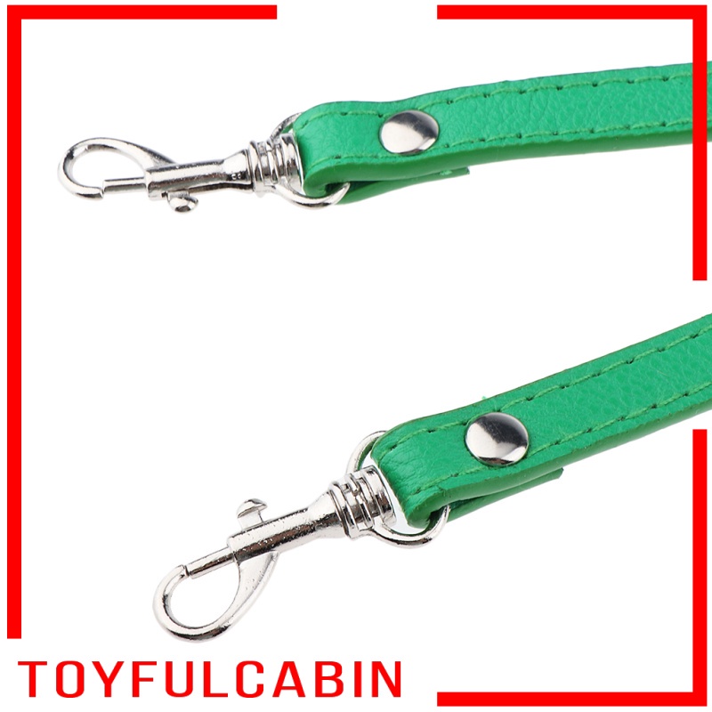 [Toyfulcabin] Dây Đeo Túi Xách Bằng Da Có Thể Điều Chỉnh Kích Thước Màu Be