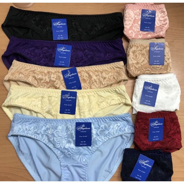 SET 10 QUẦN THUN LẠNH PHỐI REN Angelavic