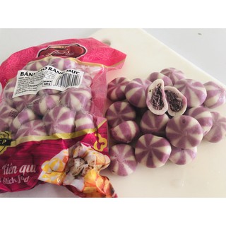 100g Bánh bao răng mực lacusia màu tím ngon tuyệt