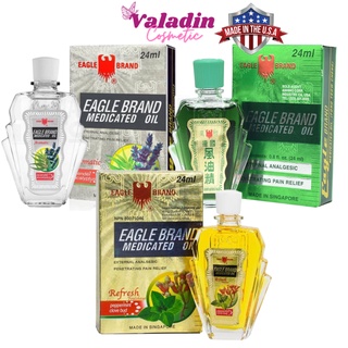 Dầu gió xanh mỹ 2 nắp eagle brand 24ml dầu con ó