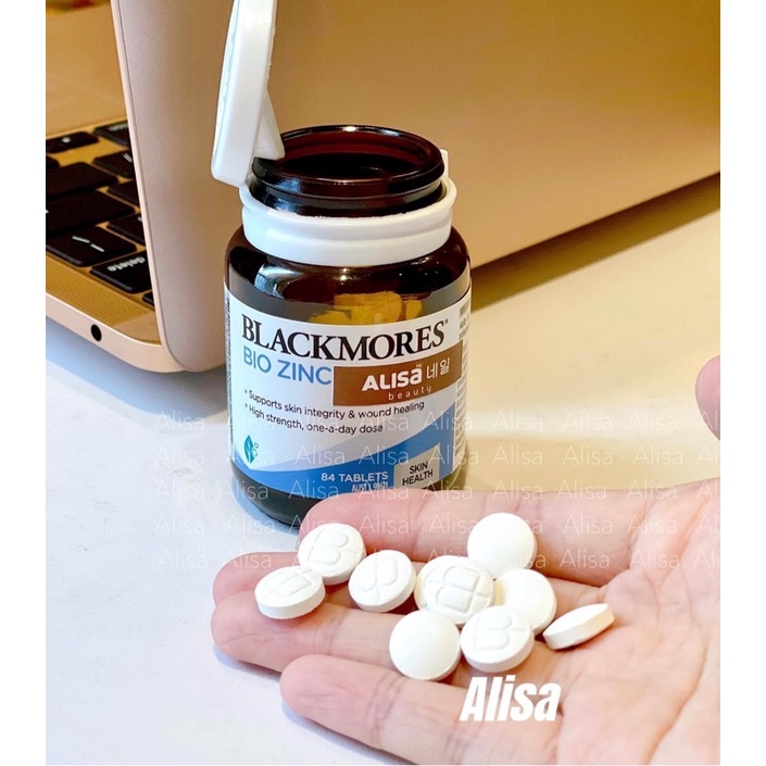 Viên bổ sung kẽm tự nhiên Blackmore Bio Zinc 84 viên - ALISA