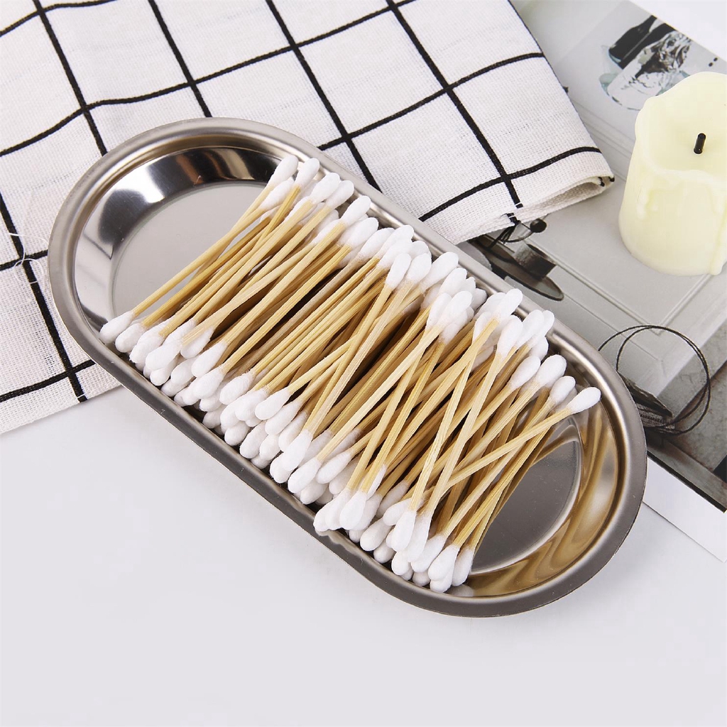 Hộp 100 Tăm Bông Cotton Cao Cấp