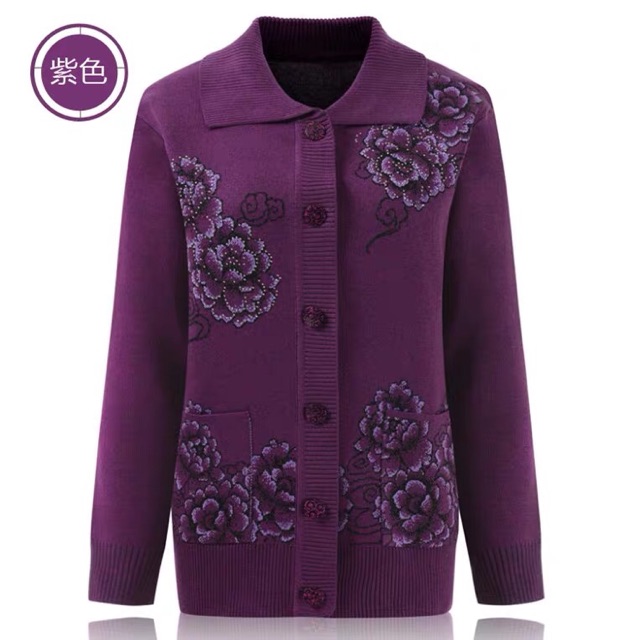 [HÀNG ORDER] ÁO KHOÁC LEN NỮ TRUNG NIÊN KÈM ẢNH THẬT | BigBuy360 - bigbuy360.vn