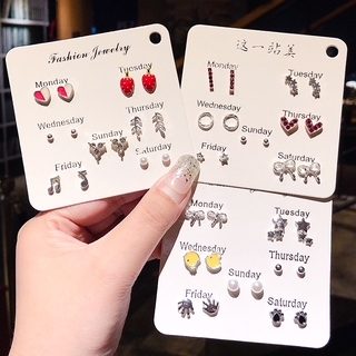 Set Bông Tai Thiết Kế Đơn Giản Thời Trang