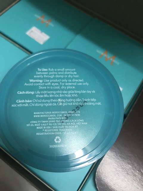 Sáp Tạo Kiểu Tóc Moroccanoil Texture Clay 75ml