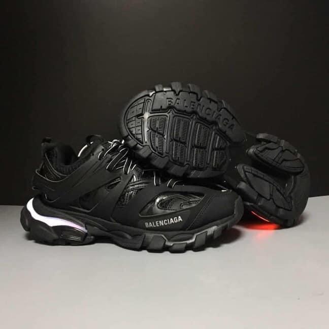 Giày Sneaker Nam Nưx Track 3.0 Đèn Led Full Đen