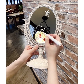 Gương Trang điểm để bàn , gương để bàn phong cách cổ điển