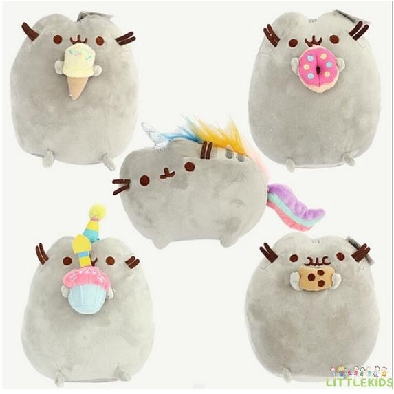 Thú nhồi bông hình mèo Pusheen dễ thương 7 inch