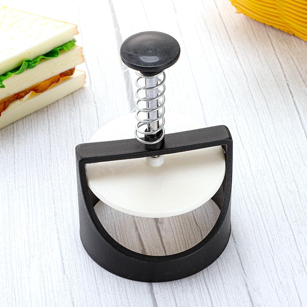 Khuôn Ép Thịt Làm Hamburger Bằng Nhựa Tiện Dụng