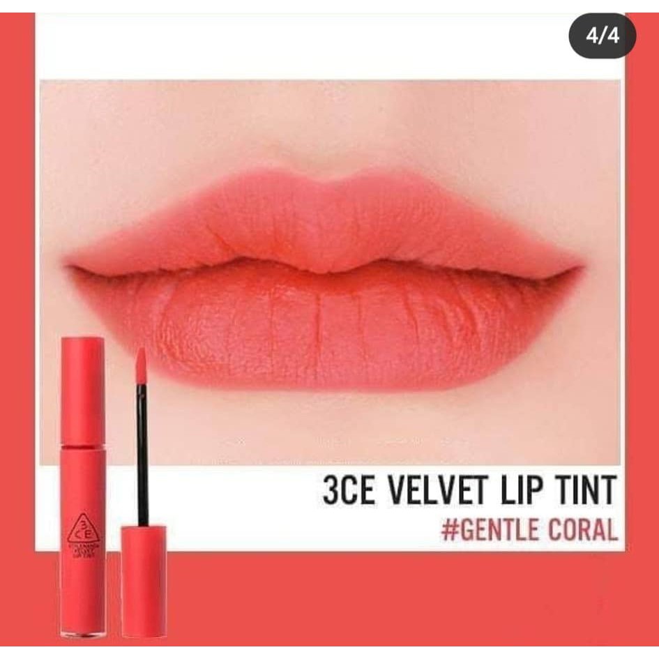 Son kem lì 3CE Stylenanda Velvet Lip Tint