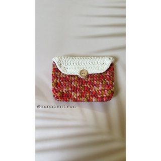 ví mini len handmade