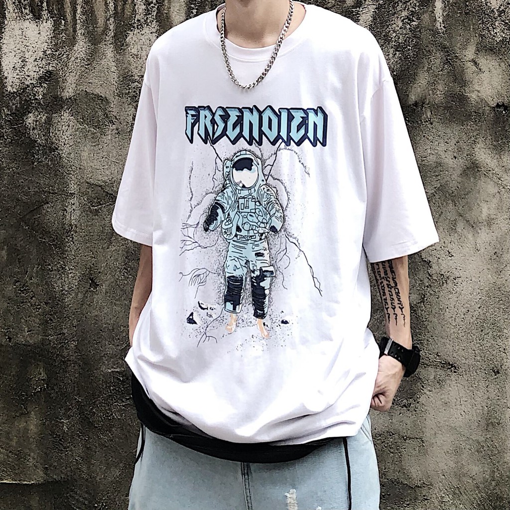 Áo thun nam nữ form rộng, áo phông tay lỡ ATL228 | BigBuy360 - bigbuy360.vn