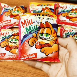 [Bán lẻ 1 gói] Mì tôm trẻ em Miu Miu gói 20g