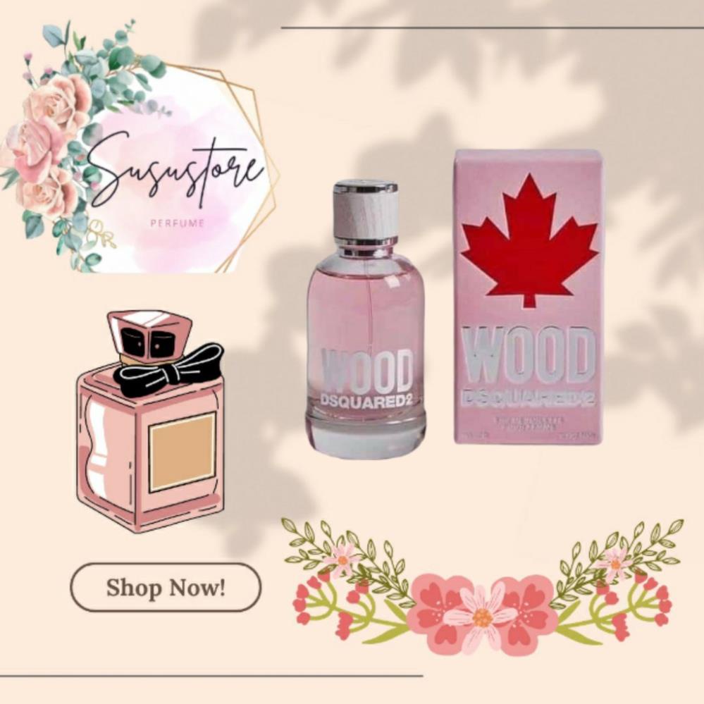 (Susustore) Nước hoa chính hãng Dsquared2 Wood Pour Femme)