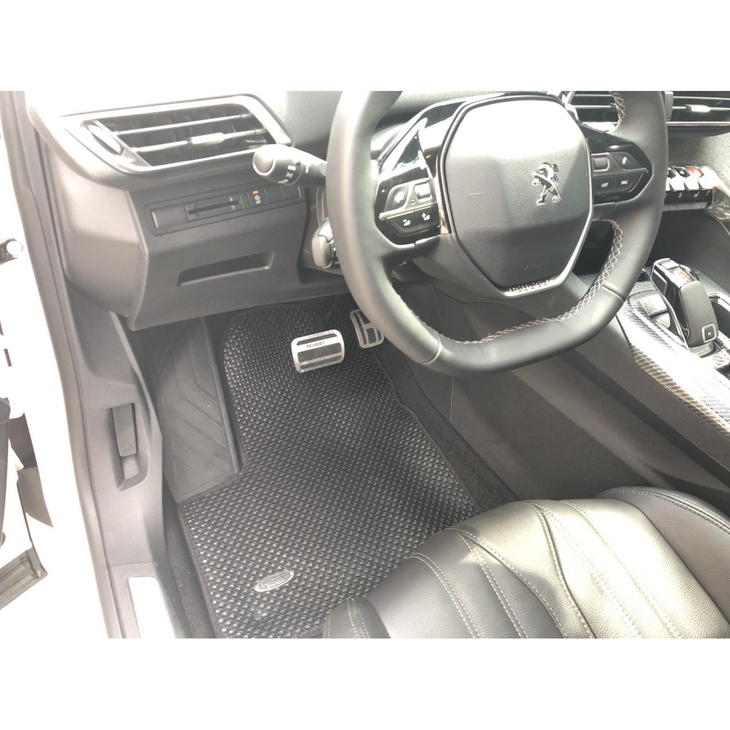 Thảm lót sàn ô tô Kata cho xe Peugeot 3008 - cao cấp - không mùi - không ẩm mốc - dễ vệ sinh