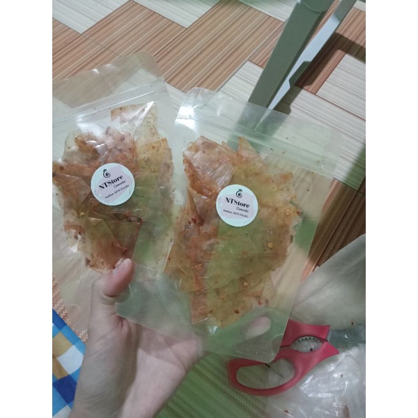 bánh tráng muối tỏi