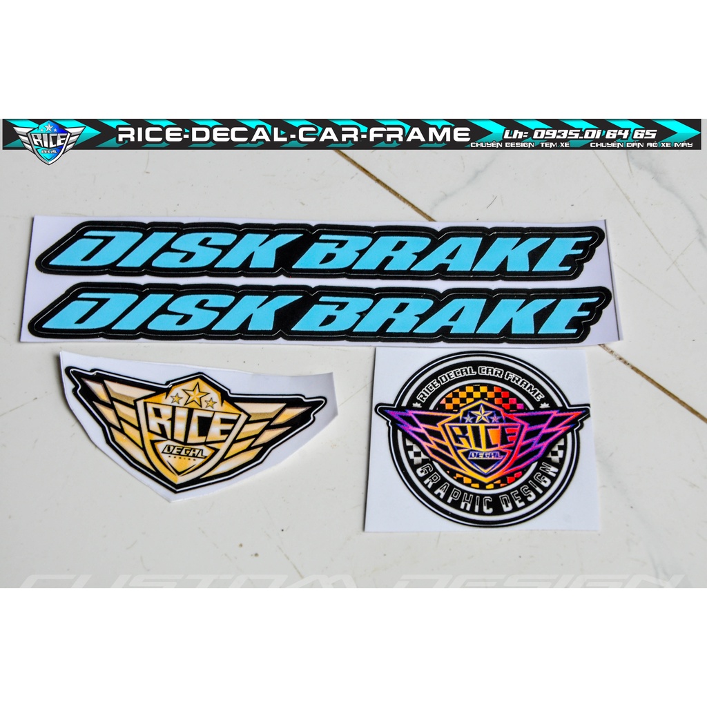 Tem Phuộc Disk Brake Cho xe máy