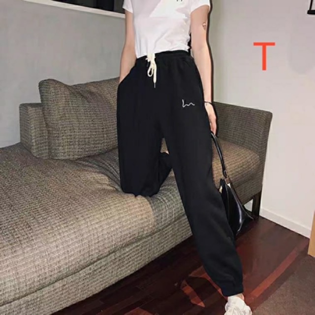 Quần bo gấu in nét nhỏ TTN879