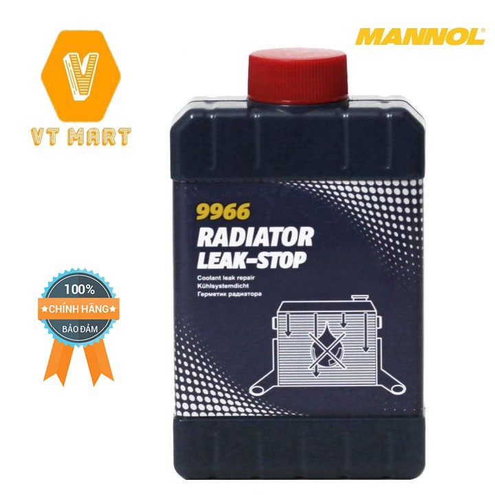 Vệ Sinh Két Nước MANNOL Radiator Leak Stop 9966 325ml – VT MART