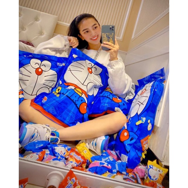 [SHIP HOẢ TỐC] BIMBIM SNACK KHỔNG LỒ DOREAMON GÓI 450gam - Đồ ăn vặt Snackfoodbysuri
