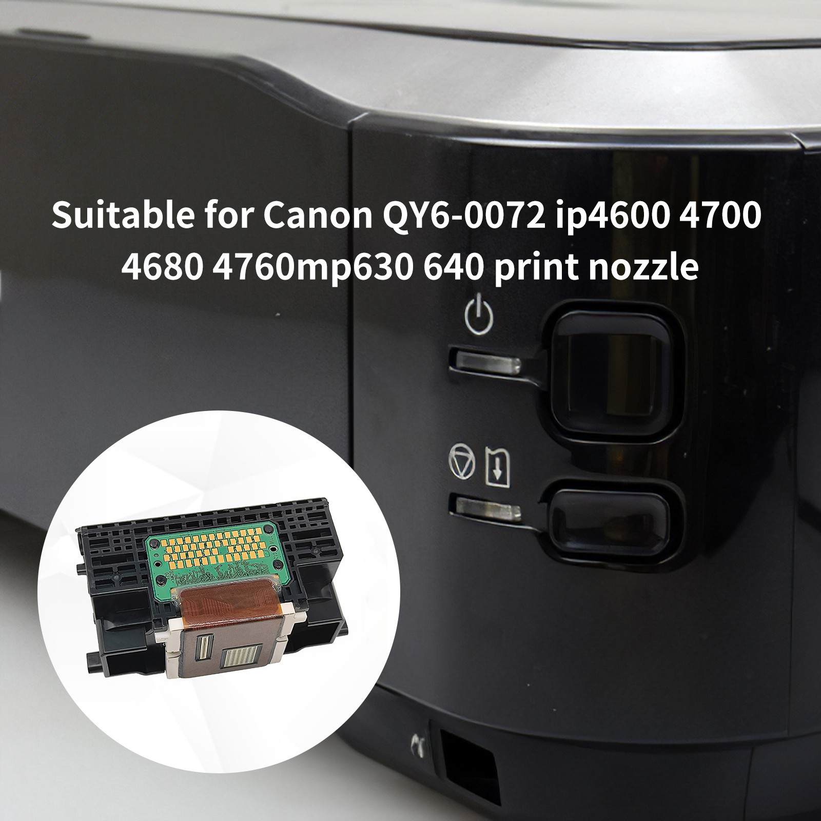 Đầu Máy In Canon Qy6-0072 / Ip4600 / Ip4700 / 4680 / 4760 / Mp630 / 640