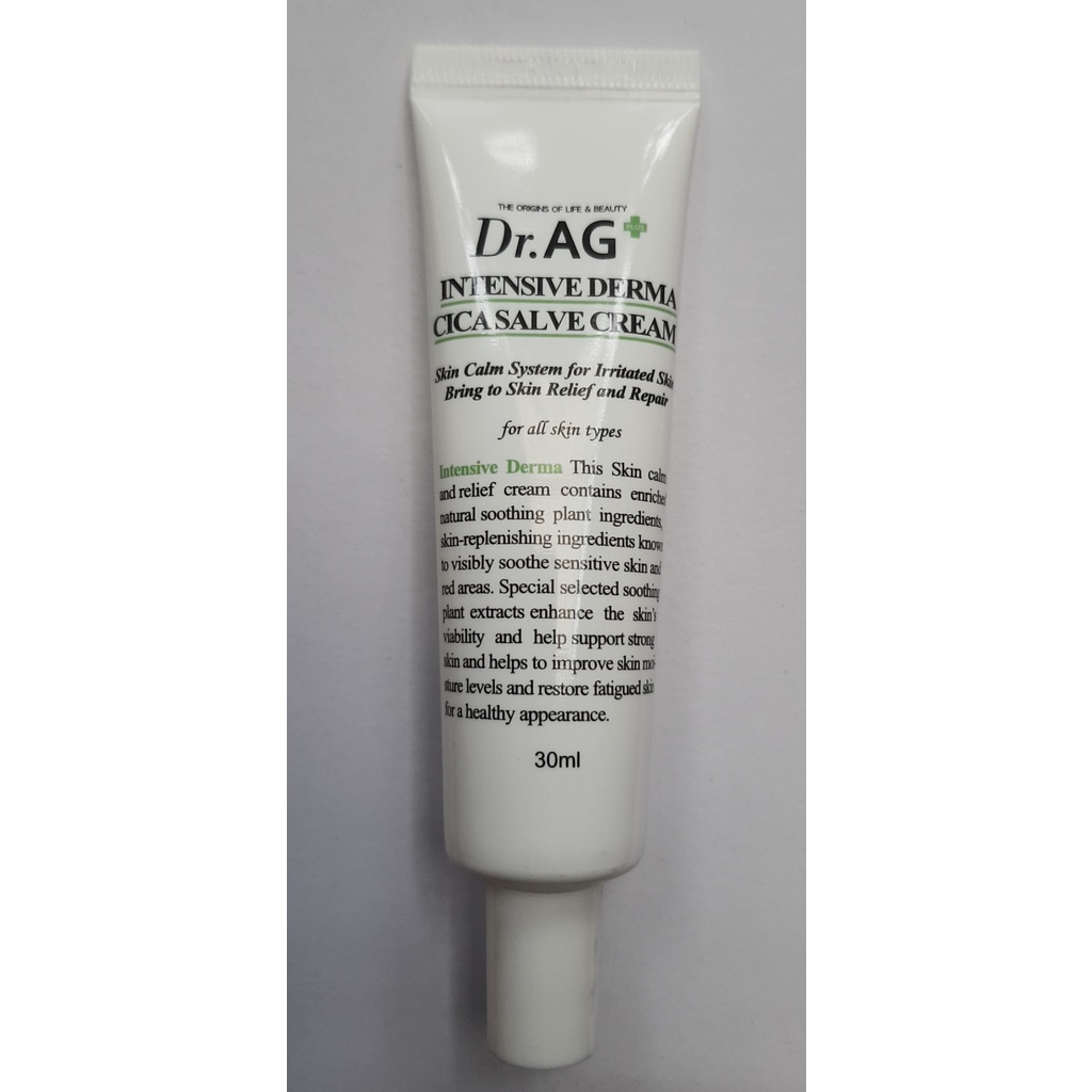 em Dưỡng Phục Hồi Da Mụn,Da Nhạy Cảm Tinh Chất Rau Má Dr.AG+ Ínentive Derma Cica salve Cream 30ml