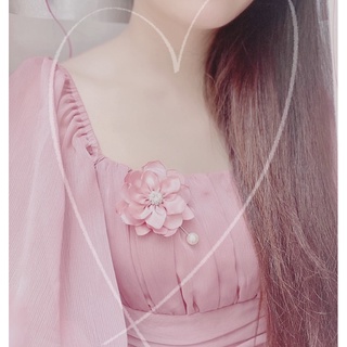 Cài áo hoa handmade