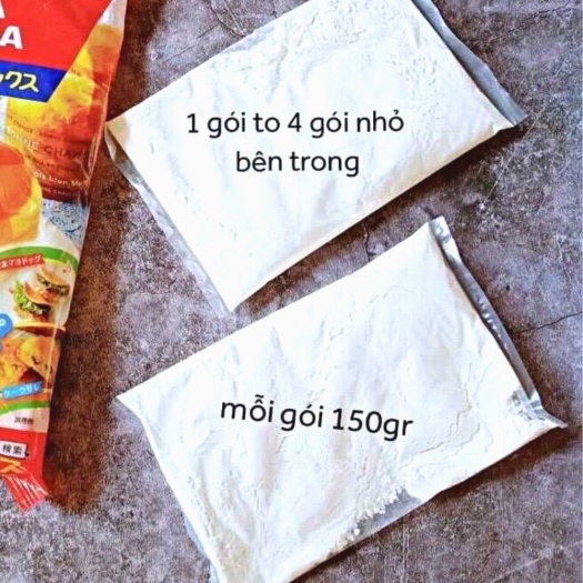 [1y] Bột Làm Bánh Rán Đôrêmon pha sẵn Morinaga Nhật Bản gói 600g ( 150g x 4 gói nhỏ)
