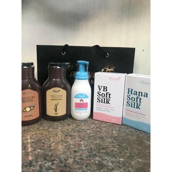 (Chính Hãng 100%)Trọn Bộ Dầu gội Hanayuki Shampoo