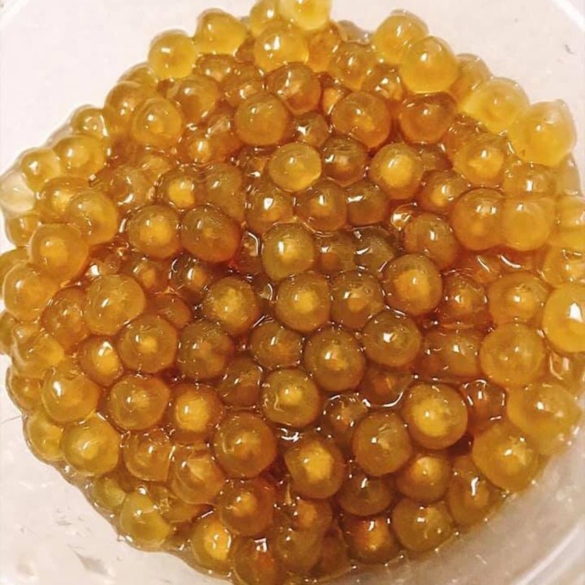 Trân châu đen  trân châu caramel hãng queen gói 2kg - để cả ngày vẫn dẻo - ảnh sản phẩm 4