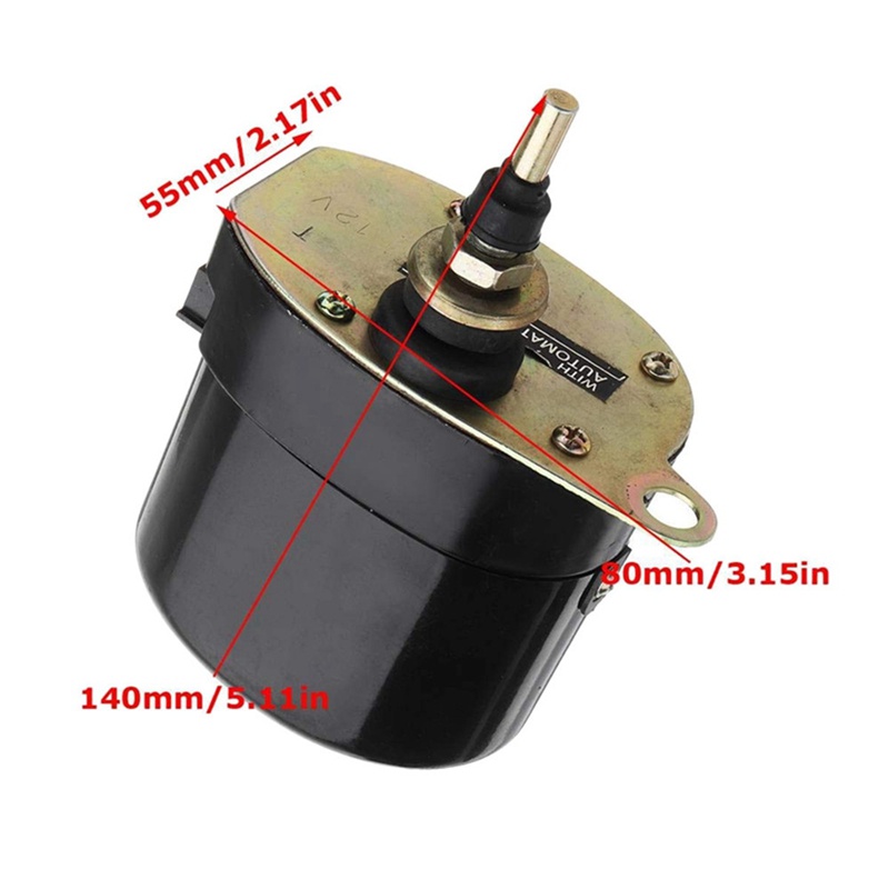 Động Cơ Cần Gạt Nước Kính Chắn Gió 12V Dành Cho Willys Jeep Tractor 01287358 7731000001