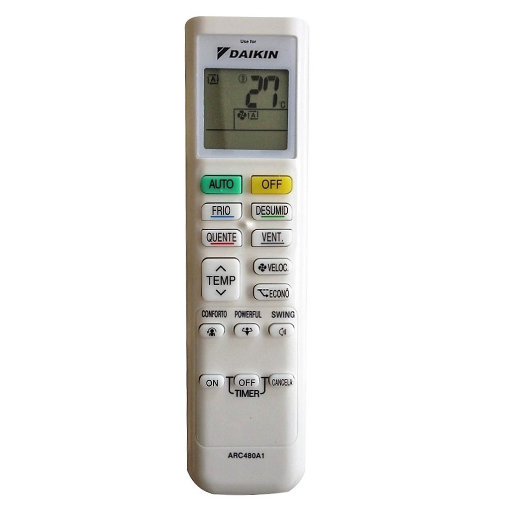 Remote Điều Khiển Máy Lạnh, Điều Hòa DAIKIN FTKC Series ARC480A1