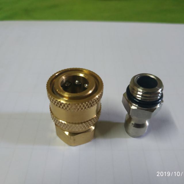 Bộ nối nhanh 14mm . Dùng cho máy rửa xe cao áp