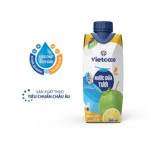 Nước dừa tươi Vietcoco 330ml ngon-bổ-rẻ