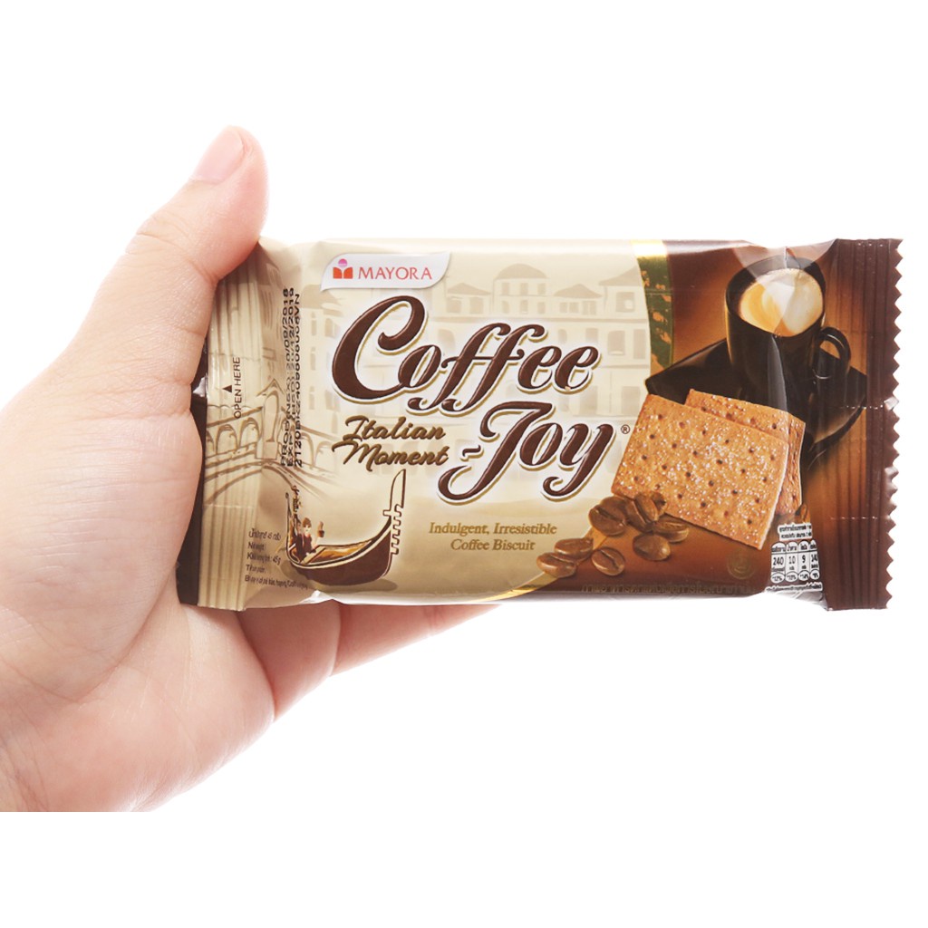 Bánh quy vị cà phê Coffee Joy hộp 180g