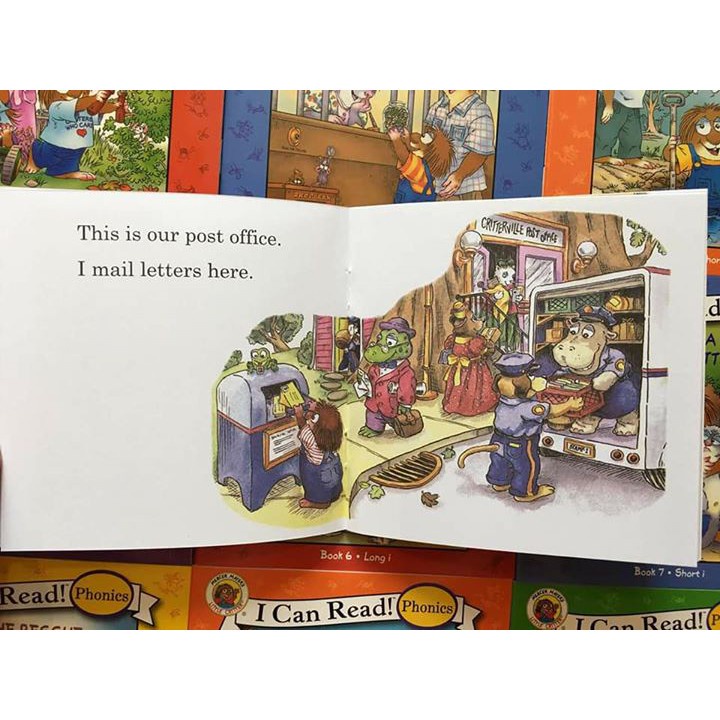 [Free ship]Bộ Nhập 12c - I can read - Critters + File nghe