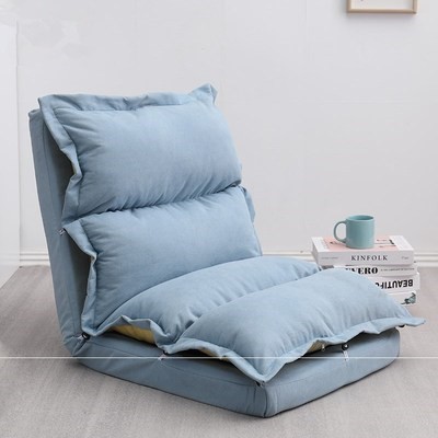 Phong cách Bắc Âu Gỗ lười ghế sofa ghế sofa giường đơn phòng ngủ ban công giản dị nhỏ sofa hiện đại đơn giản