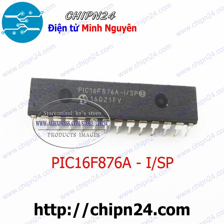 [1 CON] PIC16F876A DIP-28 (PIC 16F876A PIC16F876)