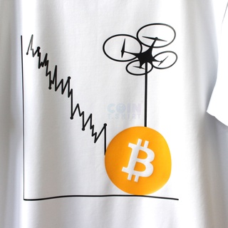 Áo thun Bitcoin Flycam (cointshirt)