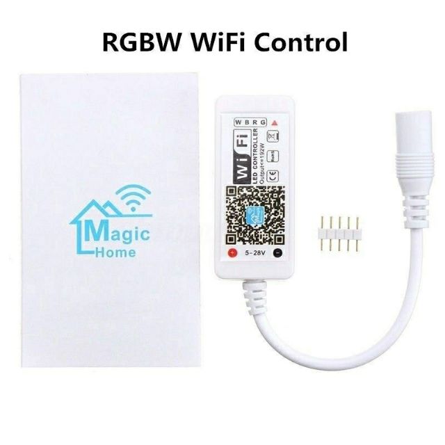 Bộ Led dây 5050RGB 7 màu điều khiển Wifi ( led wifi controller RGB)