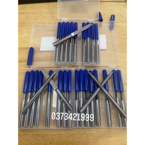 Dao đục vi tính cnc- dao đục tranh cnc cán 6mm thép nhập khẩu