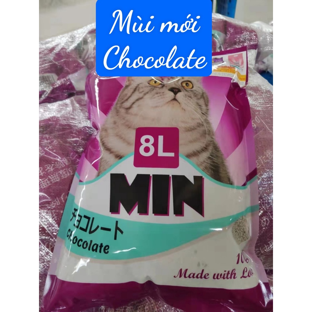 Cát Min Cát Vệ Sinh Cho Mèo Cát Nhật Túi 8L