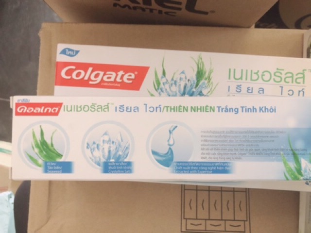 Kem Đánh Răng Colgate Thiên Nhiên Trắng Tinh Khôi - Hộp 180g