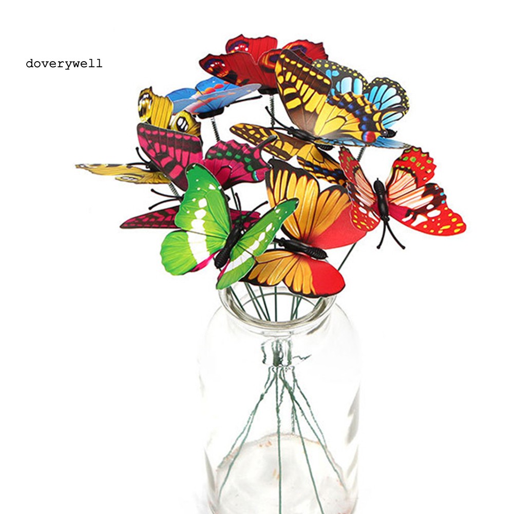 Set 10/ 20/ 50 thanh bướm bằng nhựa dùng trang trí