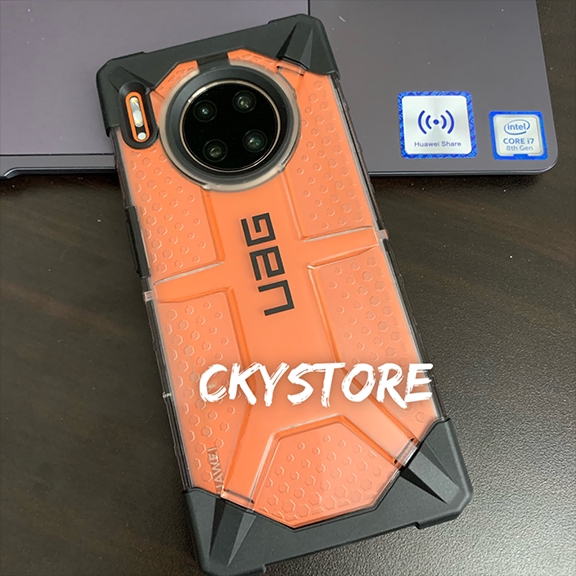 Ốp điện thoại trong suốt họa tiết PLASMA UAG dành cho HUAWEI MATE 20 NOVA 4E 30 PRO MATE 20X