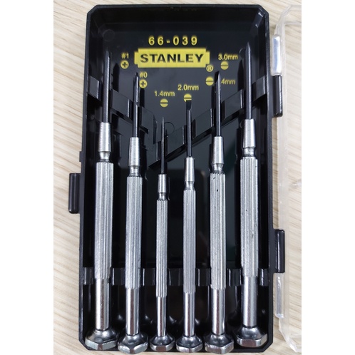 Bộ Tua vít chính xác STANLEY 66-039-23, Bộ Tô vít STANLEY sửa điện thoại