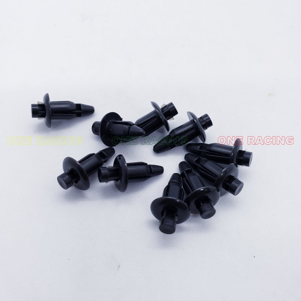 COMBO 10 Ốc bấm nhựa dàn áo 6li winner exciter và dòng xe khác, mẫu cao cấp chuẩn zin các hãng